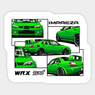 Impreza hawkeye WRX STI, JDM Sticker